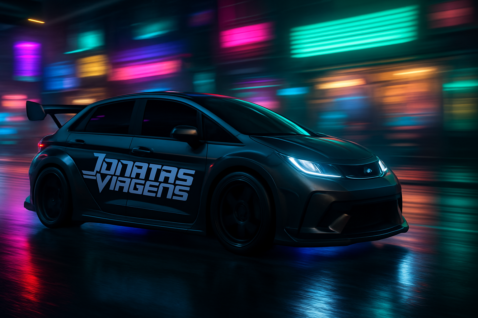 Jonatas Viagens - Carro personalizado